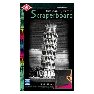Black Scraperboard 502 x 305mm CSBB4-5