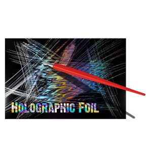 Essdee Scraperboard HOLOGRAPHIC FOIL 152 x 101mm