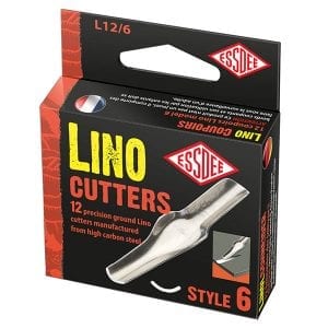 Linocut Tool Set, Handle & 10 Shape Blades, Brand ESSDEE UK Made, Includes  Artist Mark Make Exercise Sheet -  Denmark