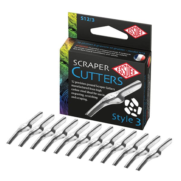 Essdee Scraper Tool Style 3 Box of 12