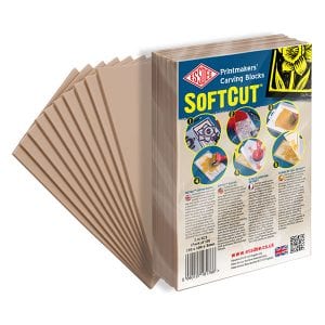 Essdee Softcut Packs of 10 Sheets 100 x 100mm