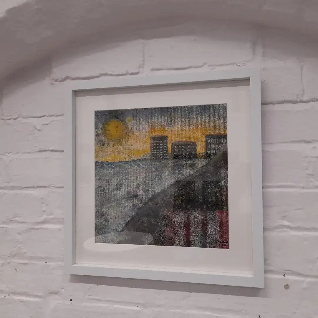 Linoprint by Dave Elsom