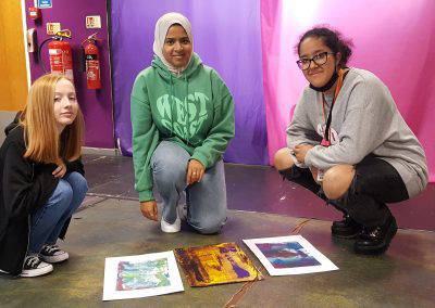 YLPP young curators (judging at the Tramshed 22 Oct 2021)