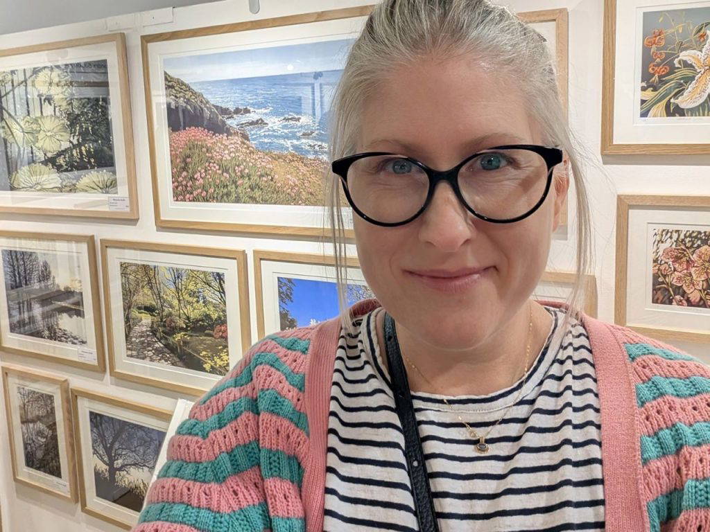 Lino Print Artist Alexandra Buckle