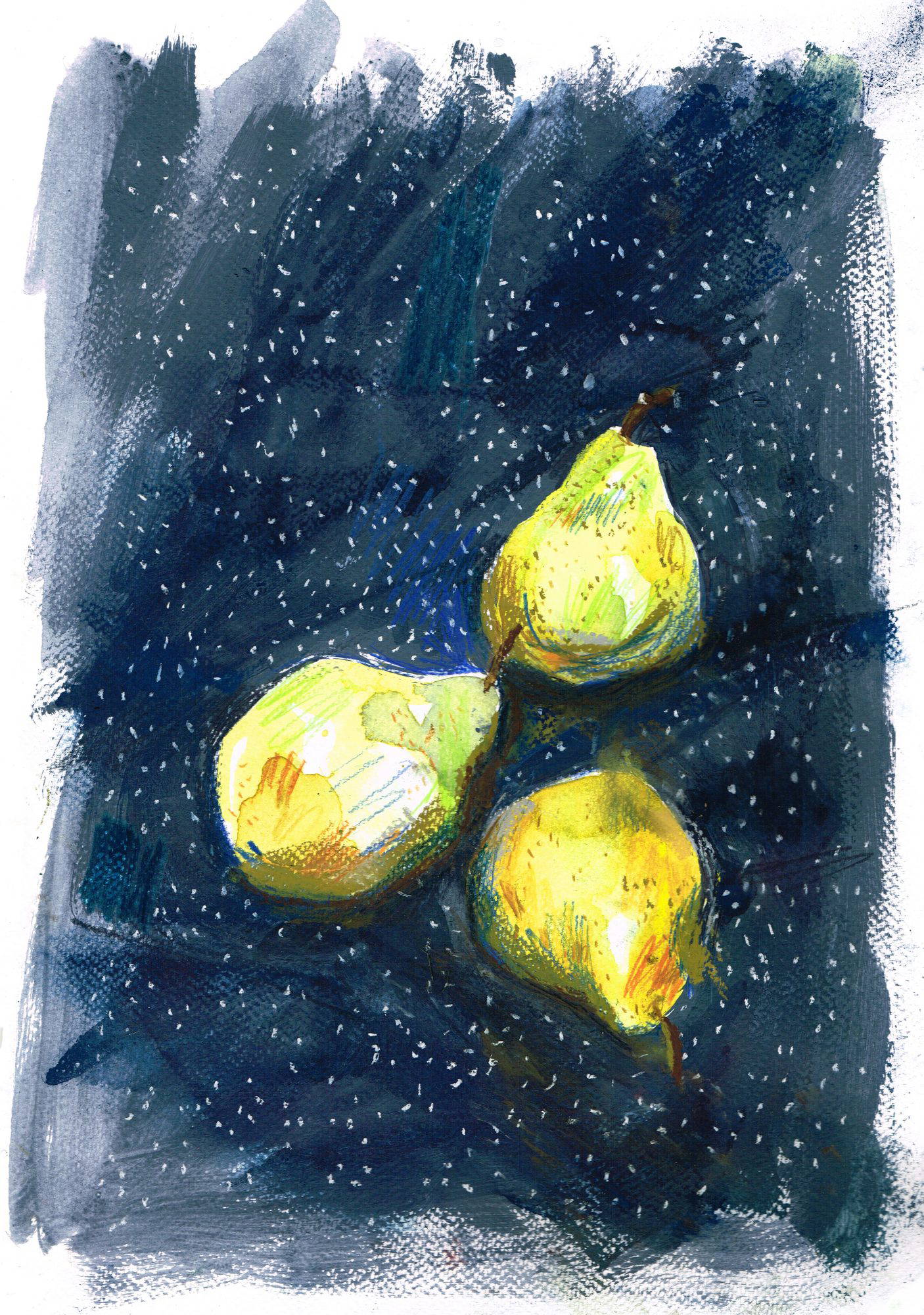 Sarah Ransome'un linolyum baskısı